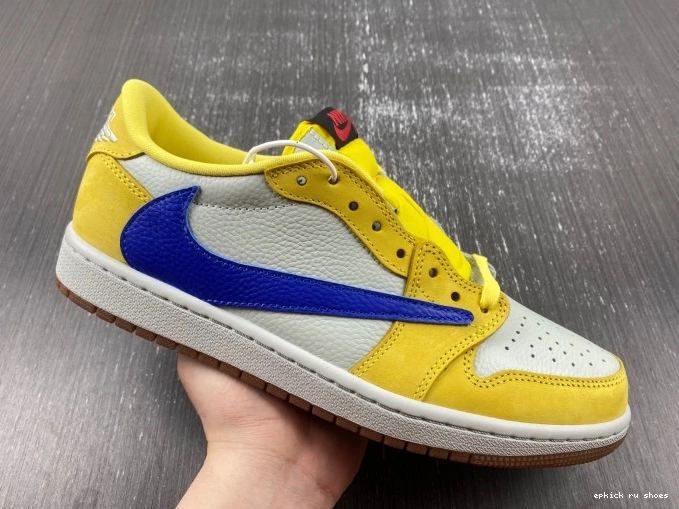 Rep 1 Jordan Travis x Scott Low Air OG Canary DZ4137-700 0701